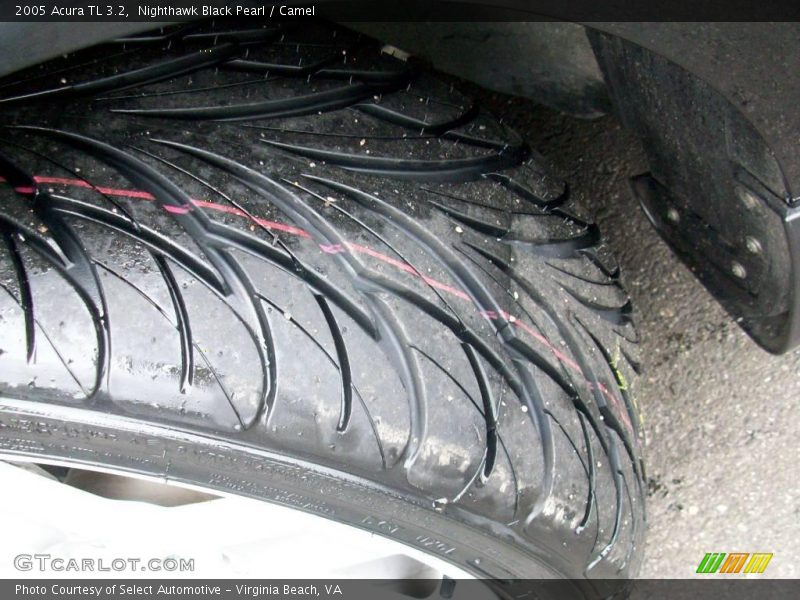 Nighthawk Black Pearl / Camel 2005 Acura TL 3.2