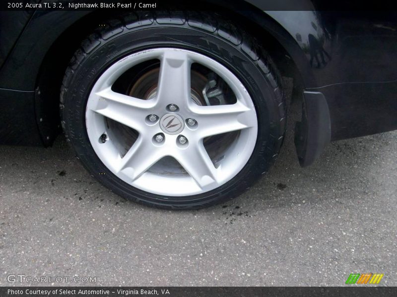 Nighthawk Black Pearl / Camel 2005 Acura TL 3.2