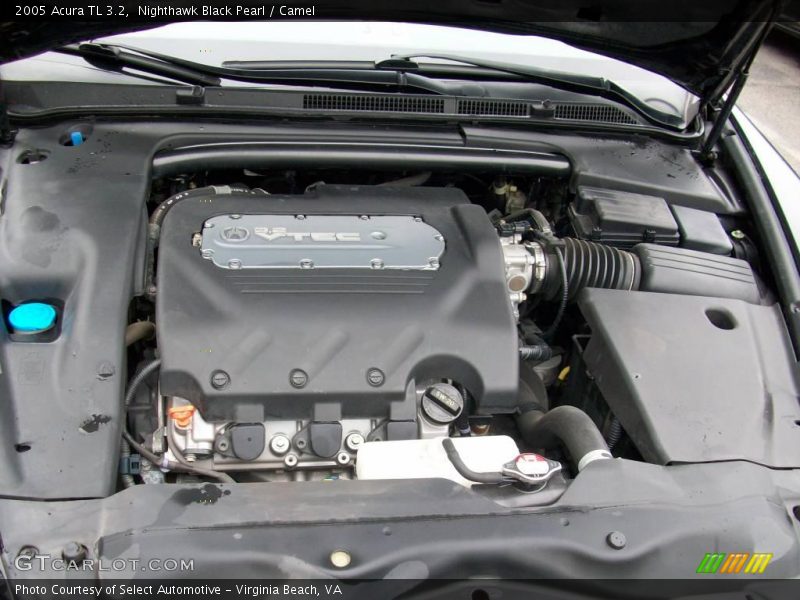 Nighthawk Black Pearl / Camel 2005 Acura TL 3.2