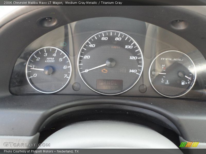  2006 Malibu Maxx LT Wagon Maxx LT Wagon Gauges