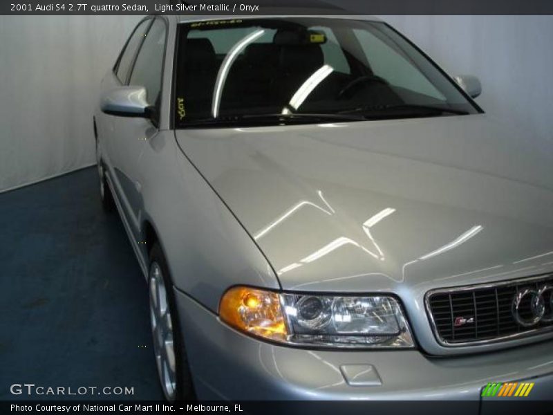 Light Silver Metallic / Onyx 2001 Audi S4 2.7T quattro Sedan