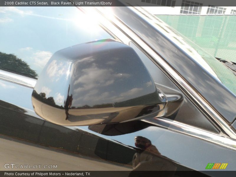 Black Raven / Light Titanium/Ebony 2008 Cadillac CTS Sedan