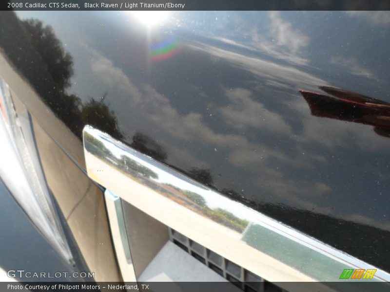 Black Raven / Light Titanium/Ebony 2008 Cadillac CTS Sedan