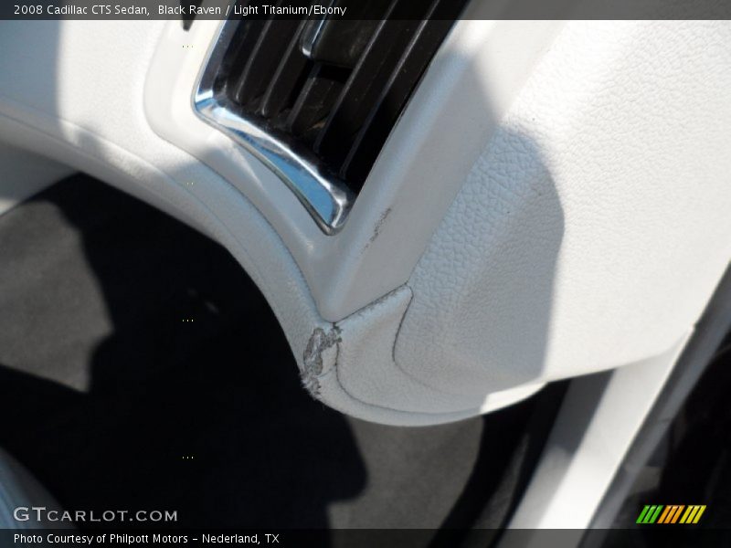 Black Raven / Light Titanium/Ebony 2008 Cadillac CTS Sedan
