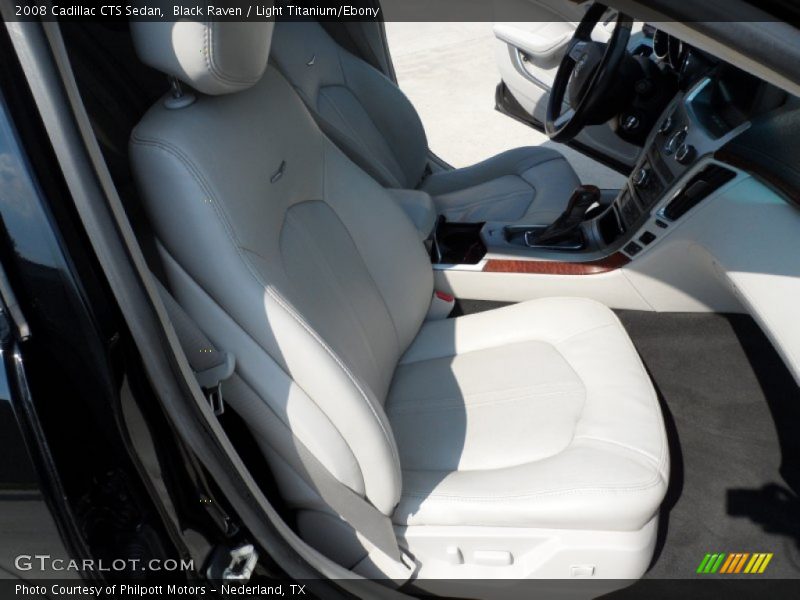 Black Raven / Light Titanium/Ebony 2008 Cadillac CTS Sedan