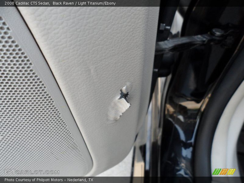 Black Raven / Light Titanium/Ebony 2008 Cadillac CTS Sedan