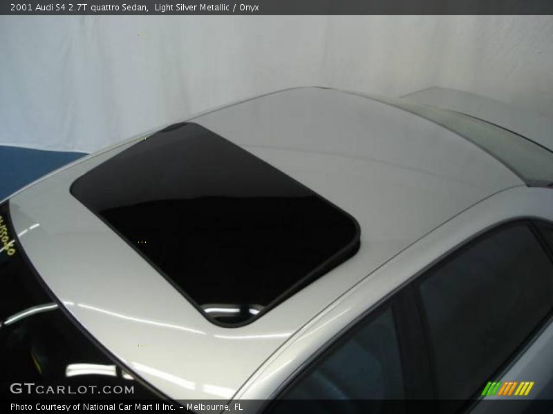 Light Silver Metallic / Onyx 2001 Audi S4 2.7T quattro Sedan