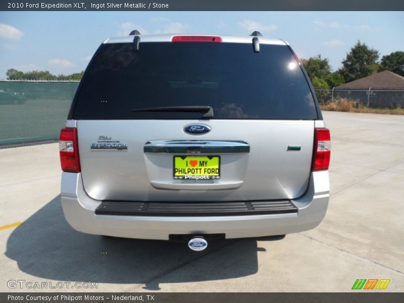 Ingot Silver Metallic / Stone 2010 Ford Expedition XLT
