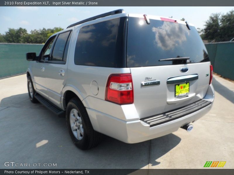 Ingot Silver Metallic / Stone 2010 Ford Expedition XLT