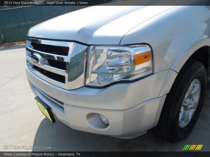 Ingot Silver Metallic / Stone 2010 Ford Expedition XLT