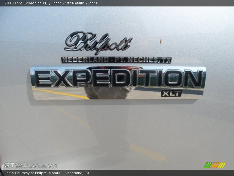 Ingot Silver Metallic / Stone 2010 Ford Expedition XLT