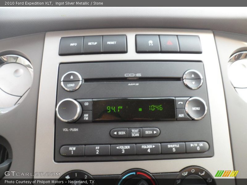 Audio System of 2010 Expedition XLT