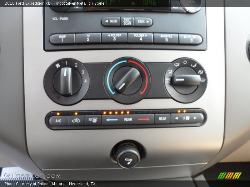 Controls of 2010 Expedition XLT