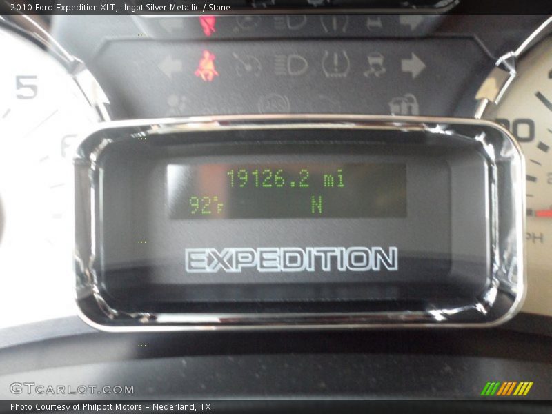 Ingot Silver Metallic / Stone 2010 Ford Expedition XLT