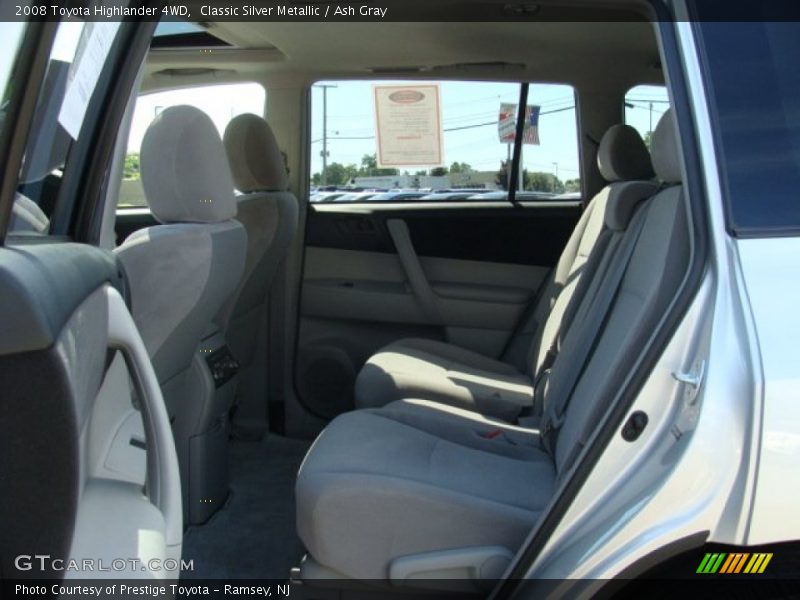 Classic Silver Metallic / Ash Gray 2008 Toyota Highlander 4WD