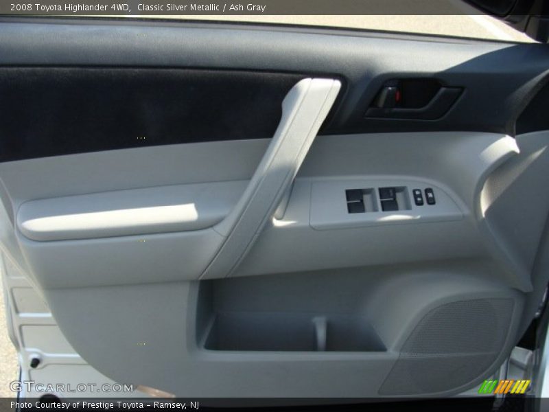 Classic Silver Metallic / Ash Gray 2008 Toyota Highlander 4WD