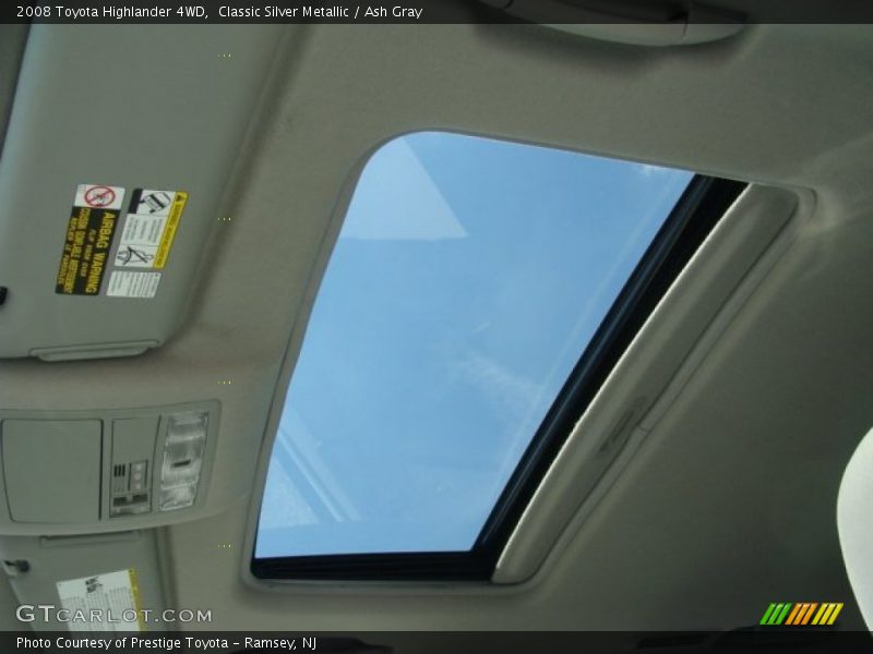 Classic Silver Metallic / Ash Gray 2008 Toyota Highlander 4WD