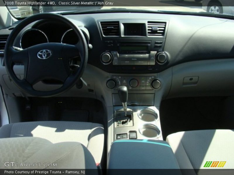 Classic Silver Metallic / Ash Gray 2008 Toyota Highlander 4WD