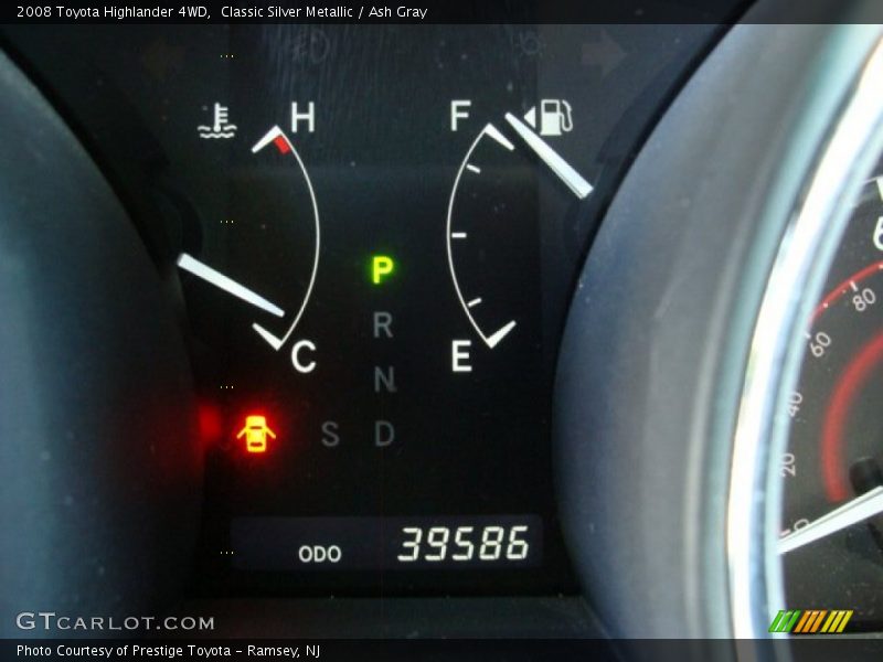 Classic Silver Metallic / Ash Gray 2008 Toyota Highlander 4WD