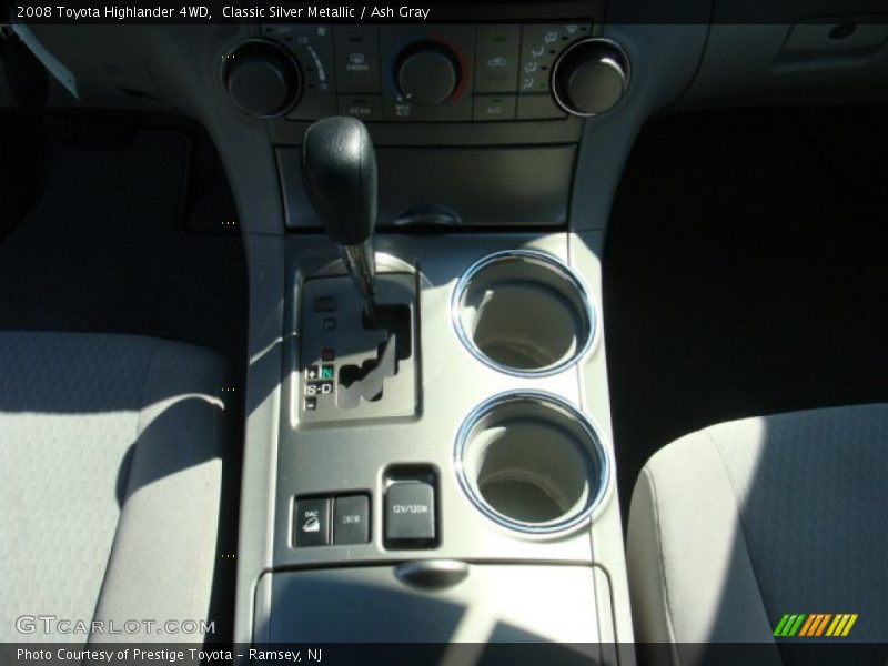 Classic Silver Metallic / Ash Gray 2008 Toyota Highlander 4WD