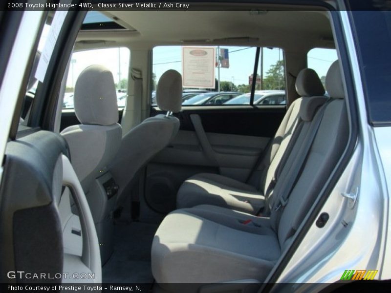 Classic Silver Metallic / Ash Gray 2008 Toyota Highlander 4WD