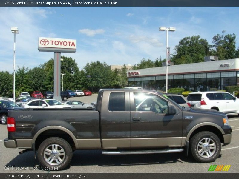 Dark Stone Metallic / Tan 2006 Ford F150 Lariat SuperCab 4x4