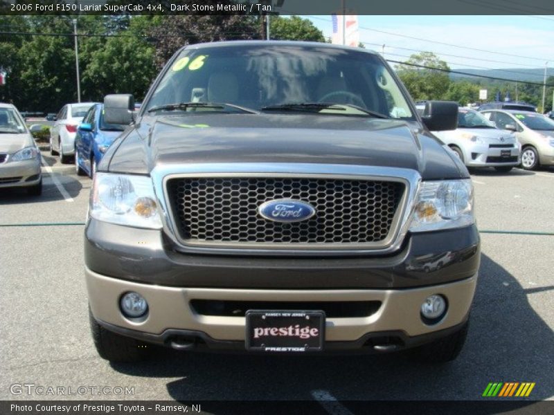 Dark Stone Metallic / Tan 2006 Ford F150 Lariat SuperCab 4x4