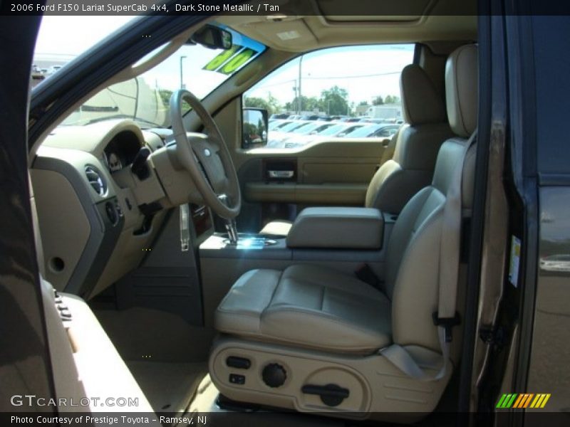 Dark Stone Metallic / Tan 2006 Ford F150 Lariat SuperCab 4x4