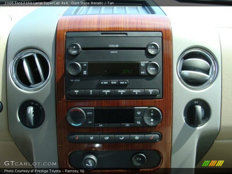 Dark Stone Metallic / Tan 2006 Ford F150 Lariat SuperCab 4x4