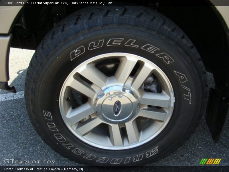 Dark Stone Metallic / Tan 2006 Ford F150 Lariat SuperCab 4x4