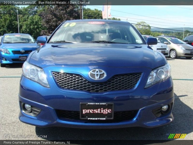 Blue Ribbon Metallic / Dark Charcoal 2010 Toyota Camry SE