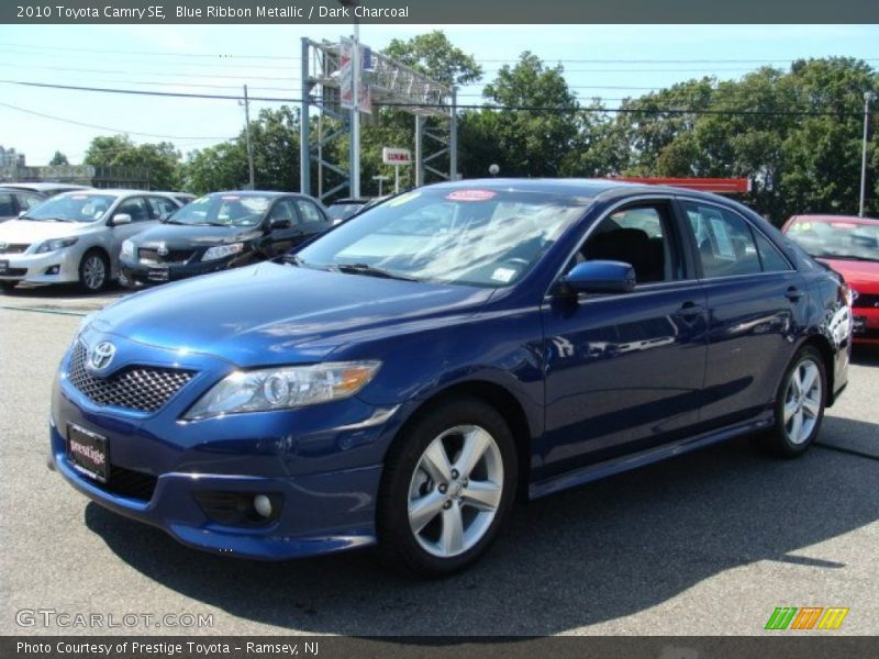Blue Ribbon Metallic / Dark Charcoal 2010 Toyota Camry SE