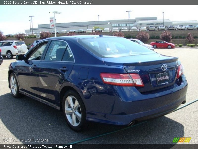 Blue Ribbon Metallic / Dark Charcoal 2010 Toyota Camry SE