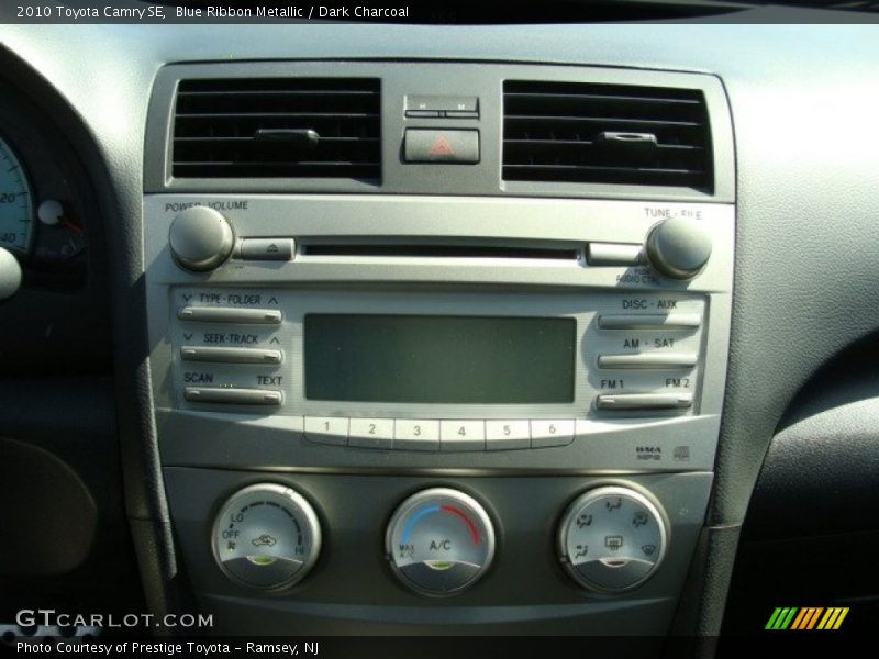 Blue Ribbon Metallic / Dark Charcoal 2010 Toyota Camry SE