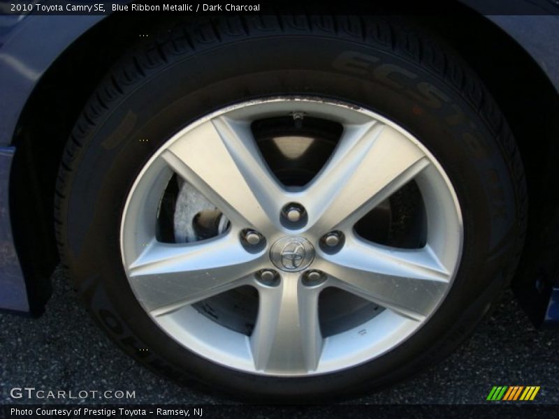 Blue Ribbon Metallic / Dark Charcoal 2010 Toyota Camry SE