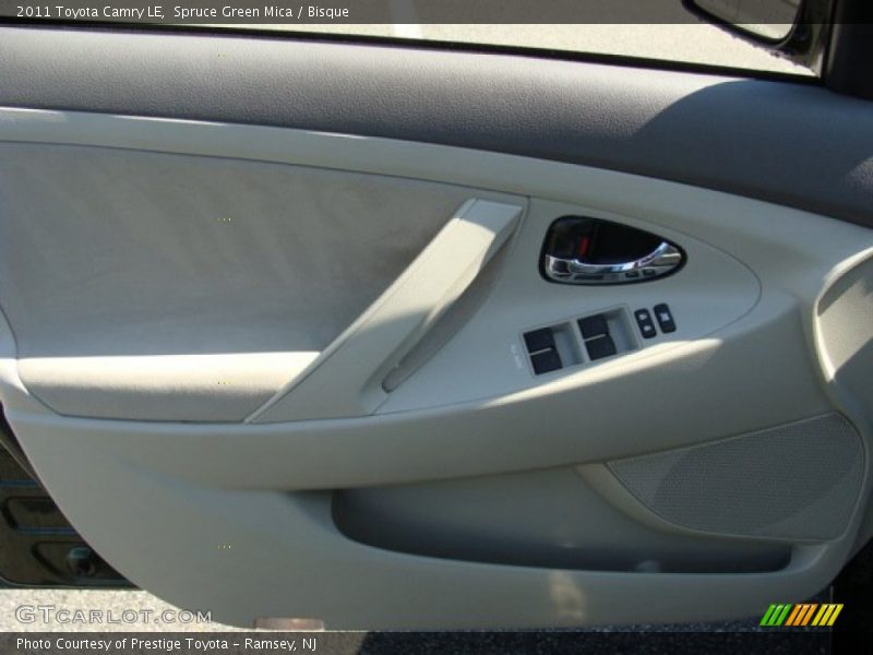 Spruce Green Mica / Bisque 2011 Toyota Camry LE