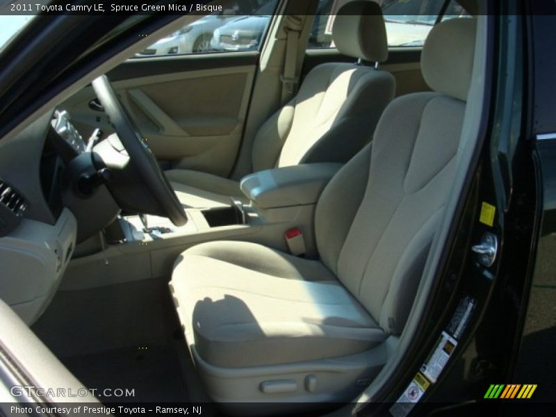 Spruce Green Mica / Bisque 2011 Toyota Camry LE
