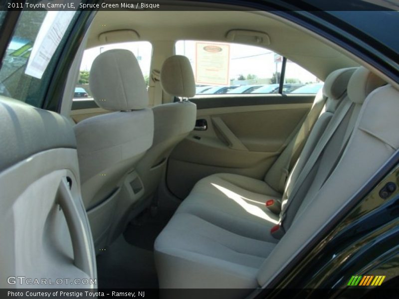 Spruce Green Mica / Bisque 2011 Toyota Camry LE