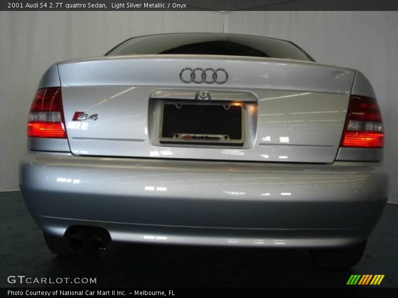 Light Silver Metallic / Onyx 2001 Audi S4 2.7T quattro Sedan
