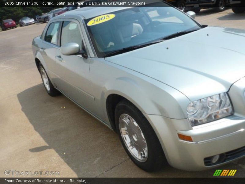 Satin Jade Pearl / Dark Slate Gray/Light Graystone 2005 Chrysler 300 Touring