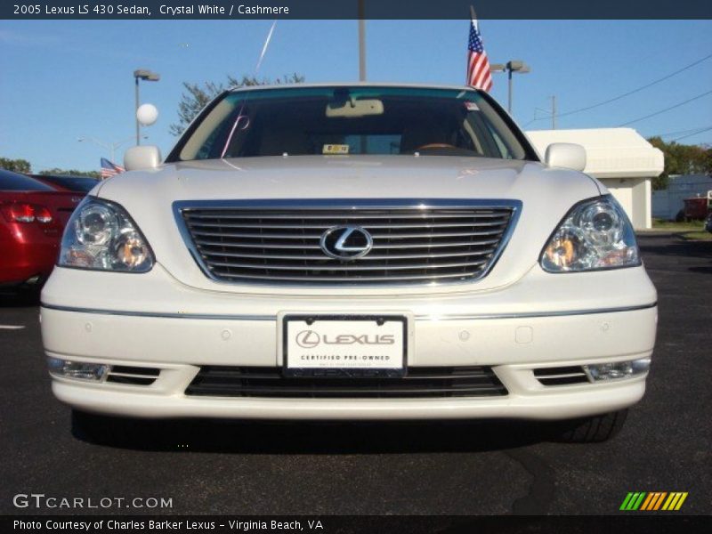 Crystal White / Cashmere 2005 Lexus LS 430 Sedan