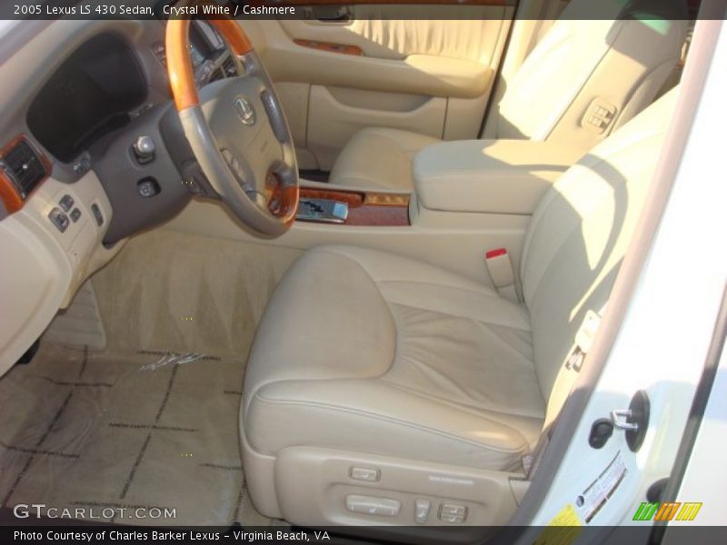 Crystal White / Cashmere 2005 Lexus LS 430 Sedan