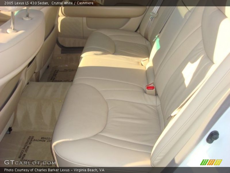 Crystal White / Cashmere 2005 Lexus LS 430 Sedan