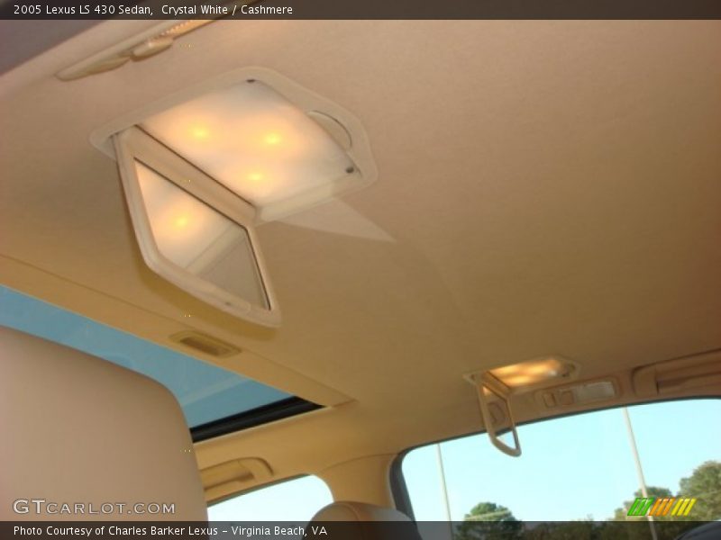 Crystal White / Cashmere 2005 Lexus LS 430 Sedan