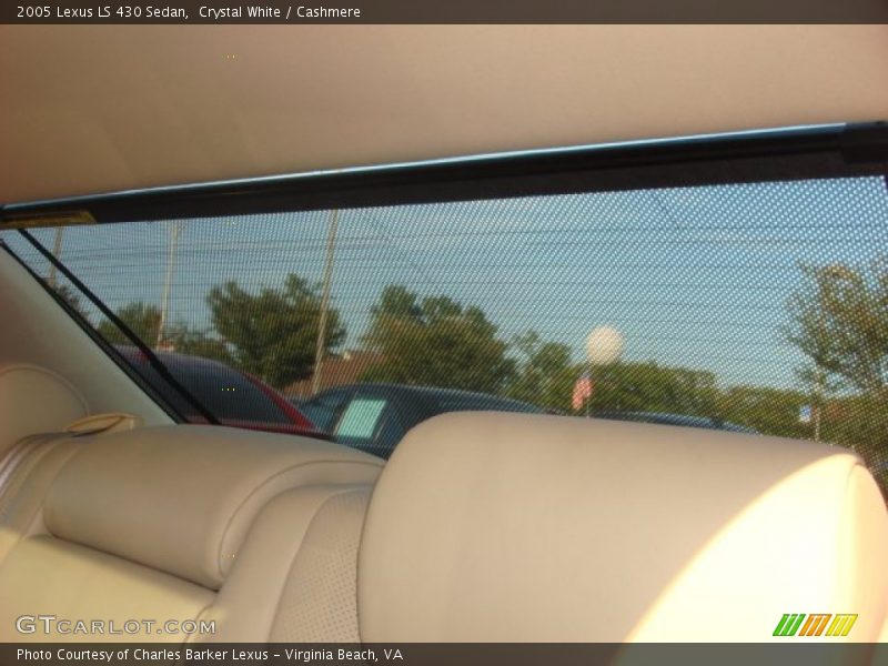Crystal White / Cashmere 2005 Lexus LS 430 Sedan