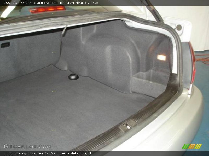 Light Silver Metallic / Onyx 2001 Audi S4 2.7T quattro Sedan