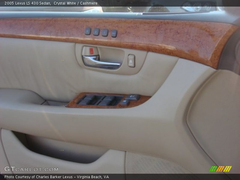 Crystal White / Cashmere 2005 Lexus LS 430 Sedan