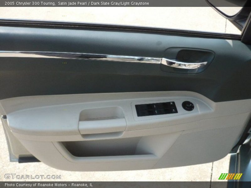 Satin Jade Pearl / Dark Slate Gray/Light Graystone 2005 Chrysler 300 Touring
