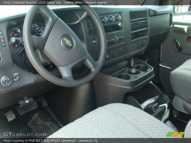 Summit White / Medium Pewter 2011 Chevrolet Express 1500 Cargo Van