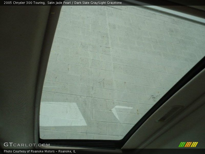 Satin Jade Pearl / Dark Slate Gray/Light Graystone 2005 Chrysler 300 Touring